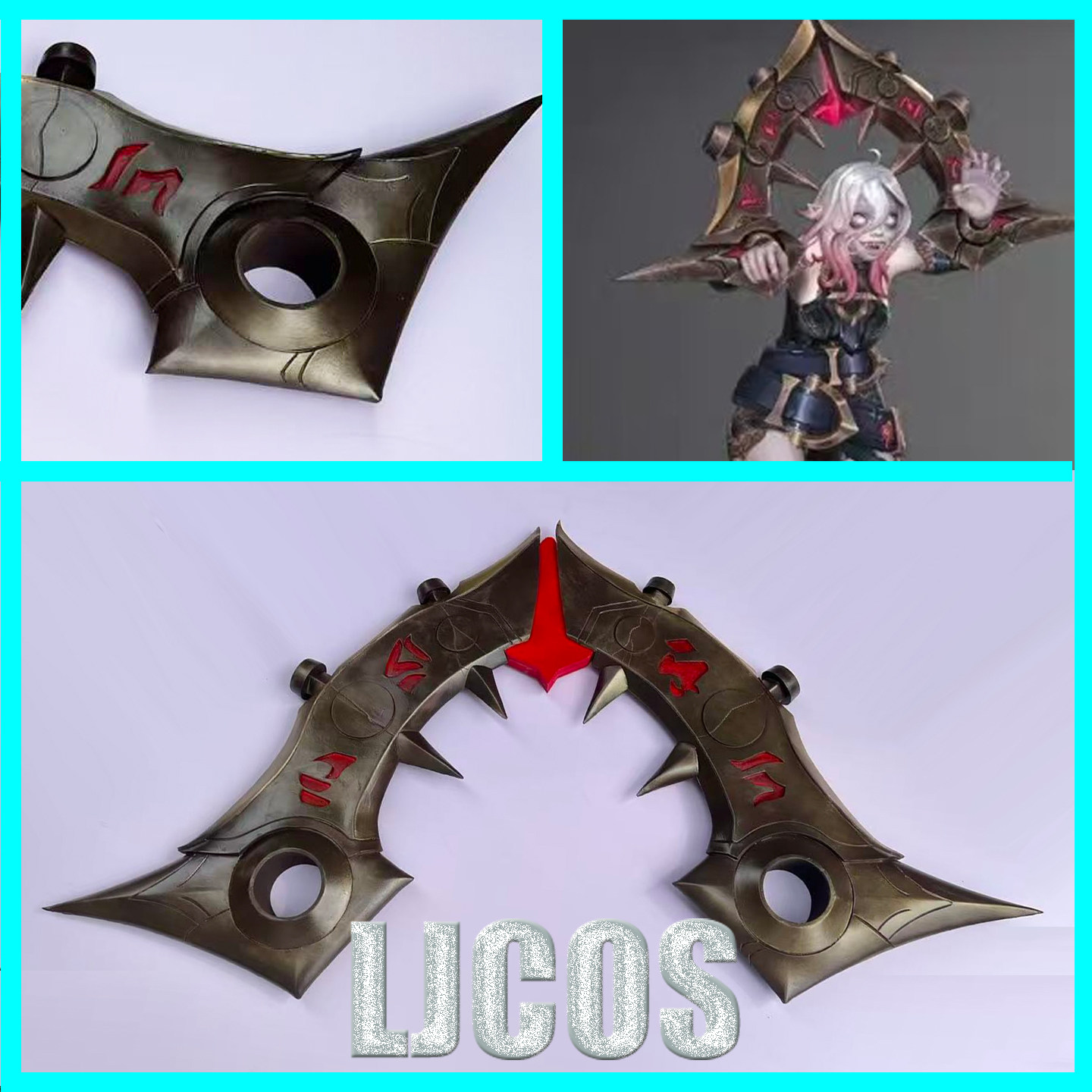 Briar Cosplay Prop - Briar Shackles LOL Cosplay Accessoires Halloween