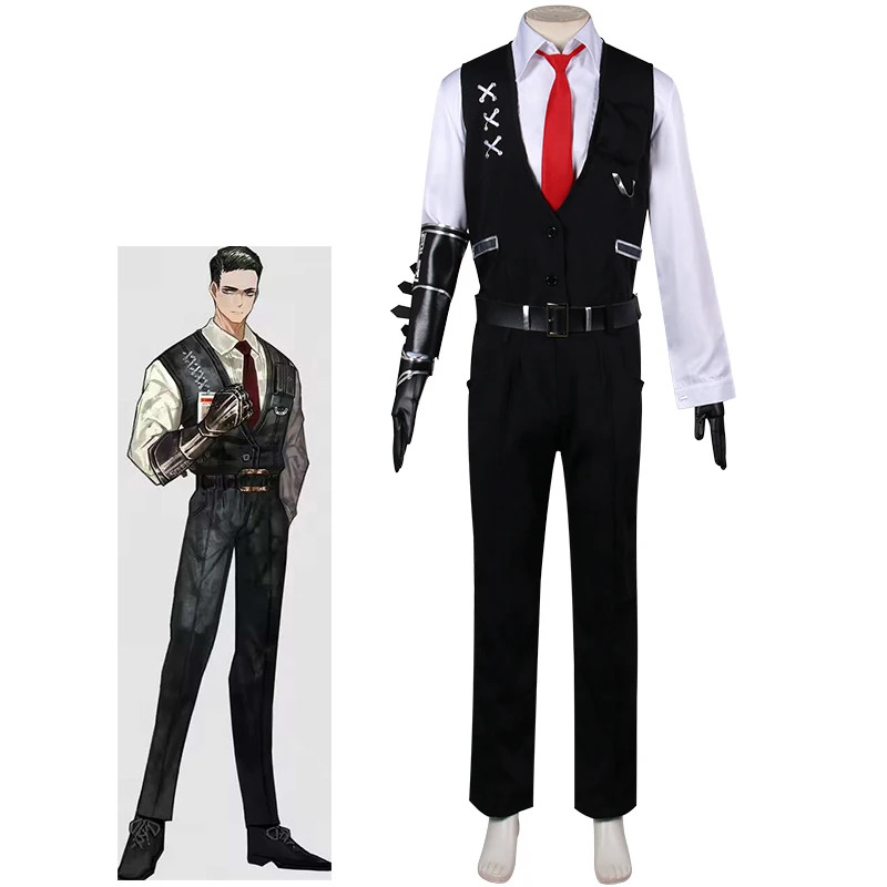 Cosplay Prop Business - Game Limbus Company Meursault Cosplay Kostuum
