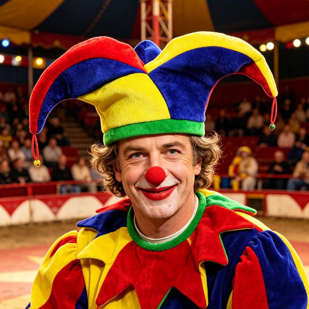 Cosplay Prop Patterns - Cap Prop Veelkleurige Clownhoed Grappig ontwerp