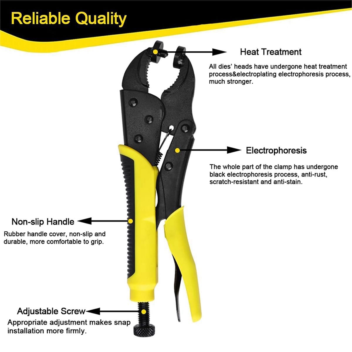 Snap Plier Setter - Sep.HOT~Robuuste set met drukknopen en tang