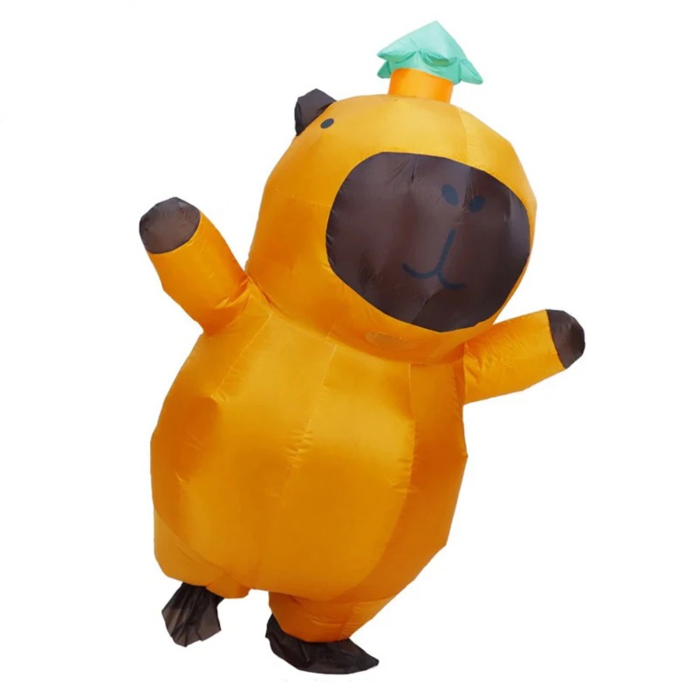 Cosplay Prop Business - Nieuwigheid Speelgoed Capybara Opblaasbaar Pak Volwassenen