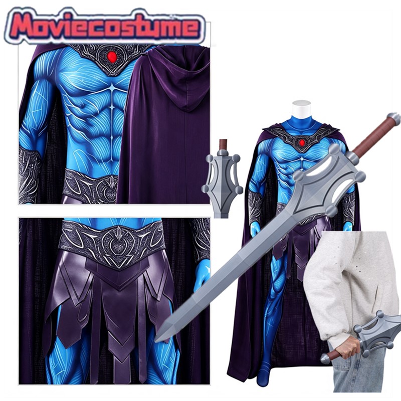 Cosplay Prop Dagger - Masters 2026 Skeletor Cosplay Koning Jumpsuit