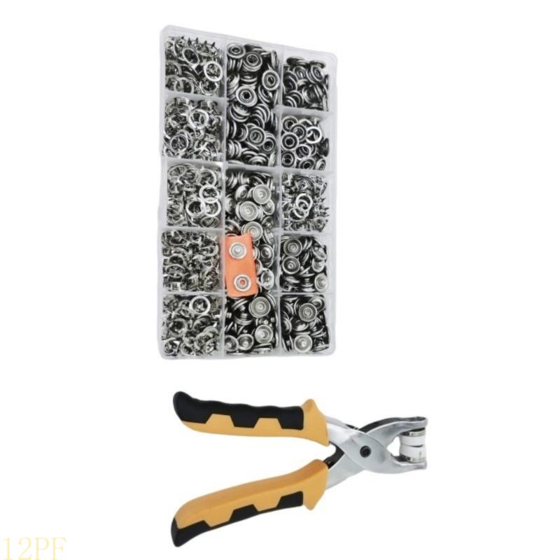 12PF 11 mm metalen drukknopen  - Snap Plier Setter recensie en prijs