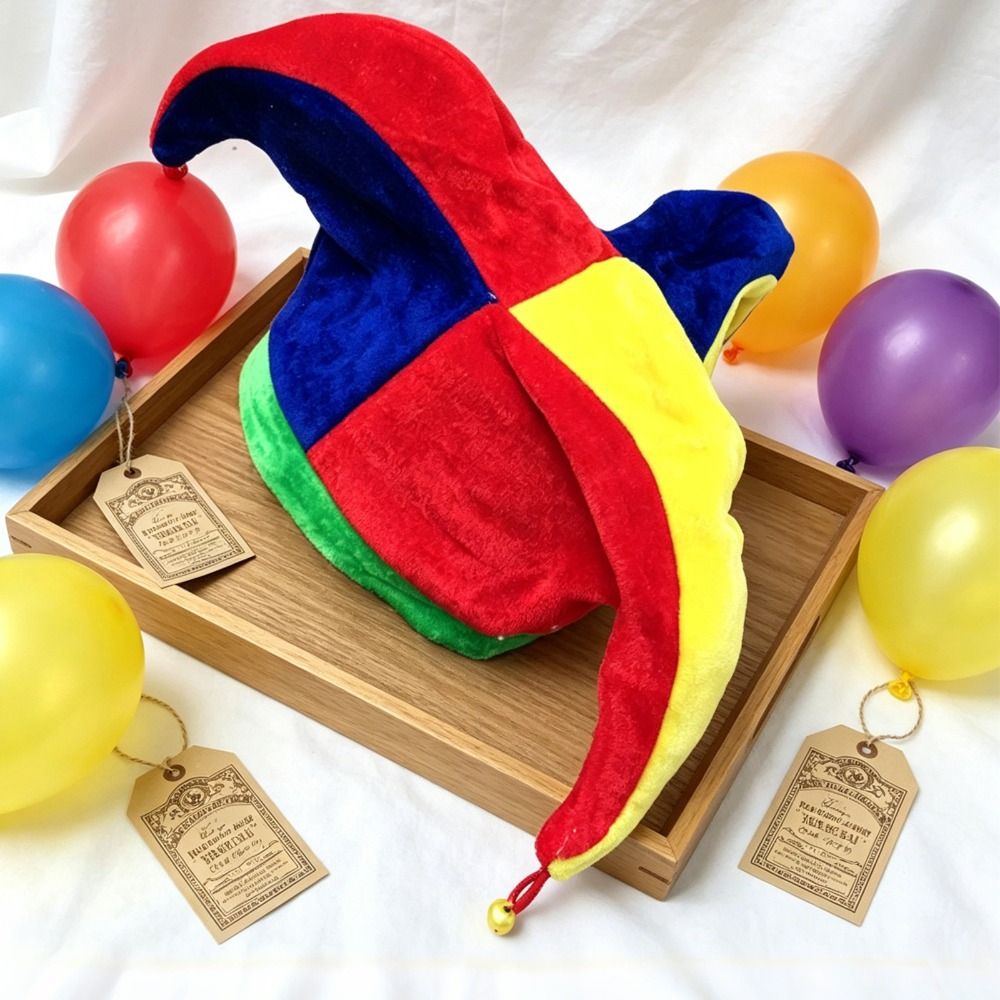 Cap Prop Veelkleurige Clownhoe - Cosplay Prop Patterns recensie en prijs