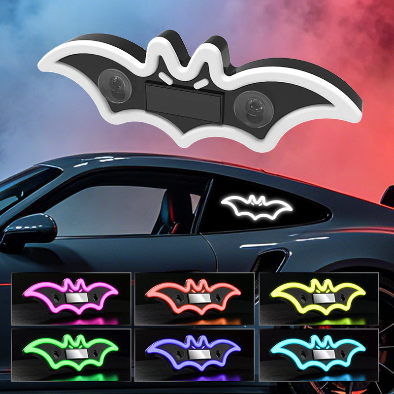 Vleermuispatroon Auto LED Kleu - Led El Wire recensie en prijs